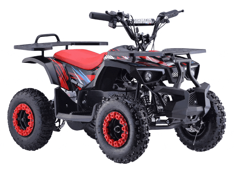 Pocket quad Rino Diamon Rouge